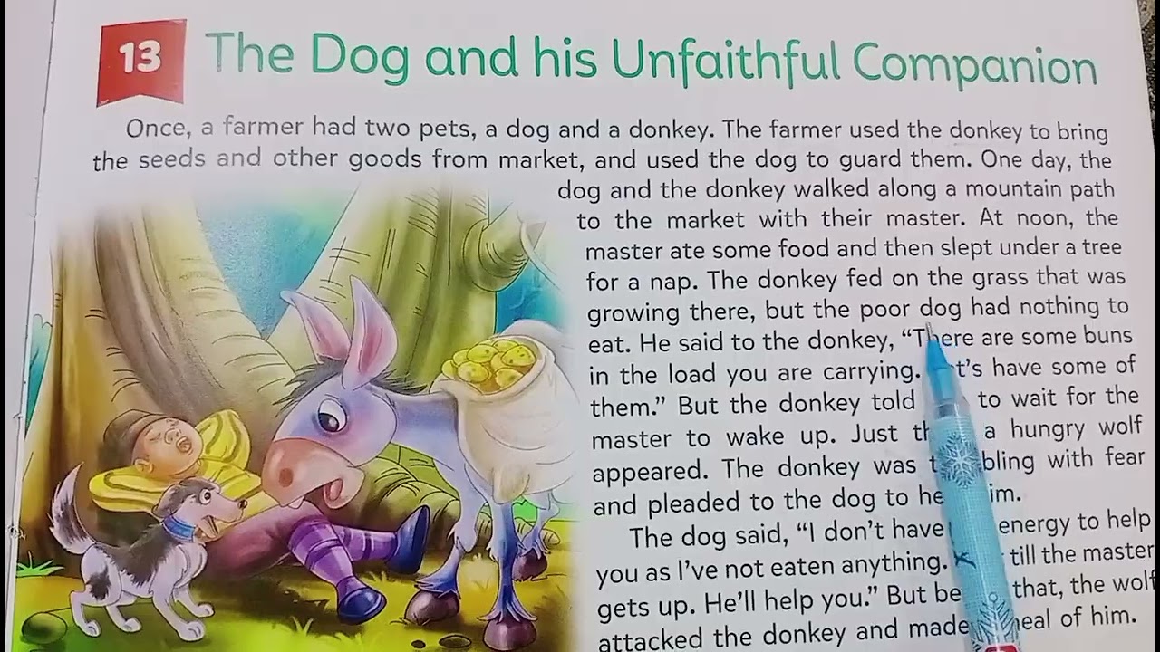 The Dog and  his unfaithful companion # speakon english # learn English # word meaning 