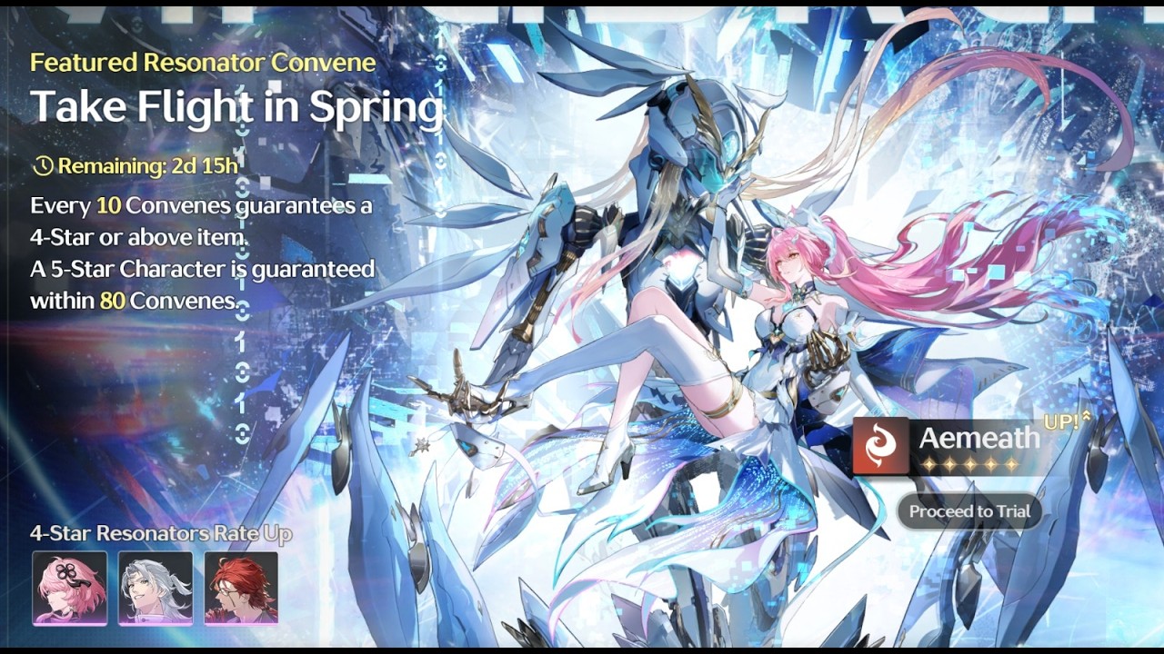 Wuthering Waves Pull Video for Aemeath part 2