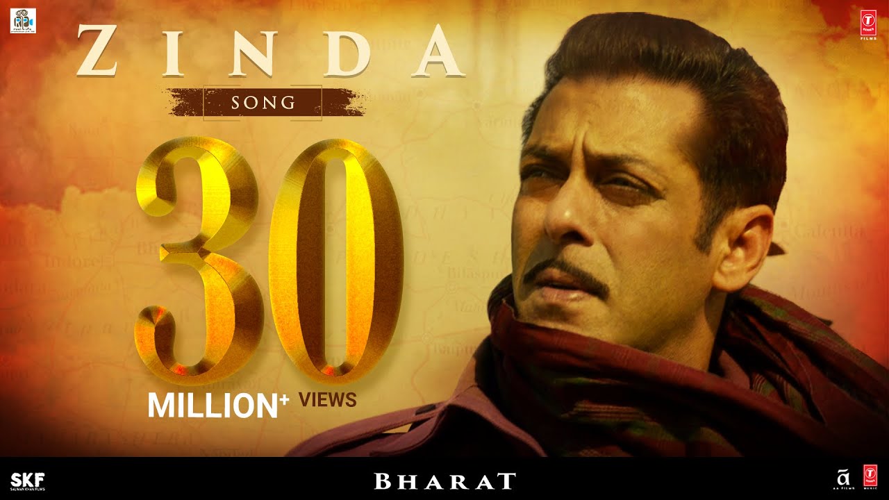 'Zinda' Song - Bharat | Salman Khan |&nbsp;Julius Packiam & Ali Abbas Zafar ft. Vishal Dadlani