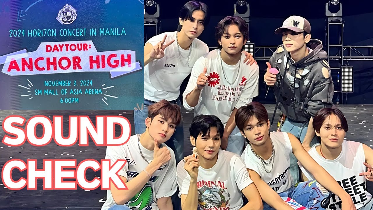HORI7ON ANCHOR HIGH CONCERT SOUNDCHECK