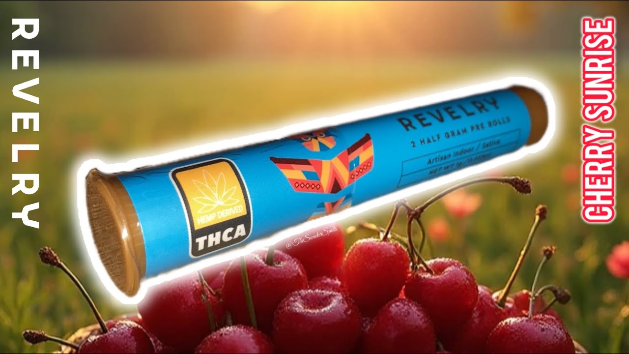 Revelry &ldquo;Cherry Sunrise&rdquo; Exotic THCA Pre Roll