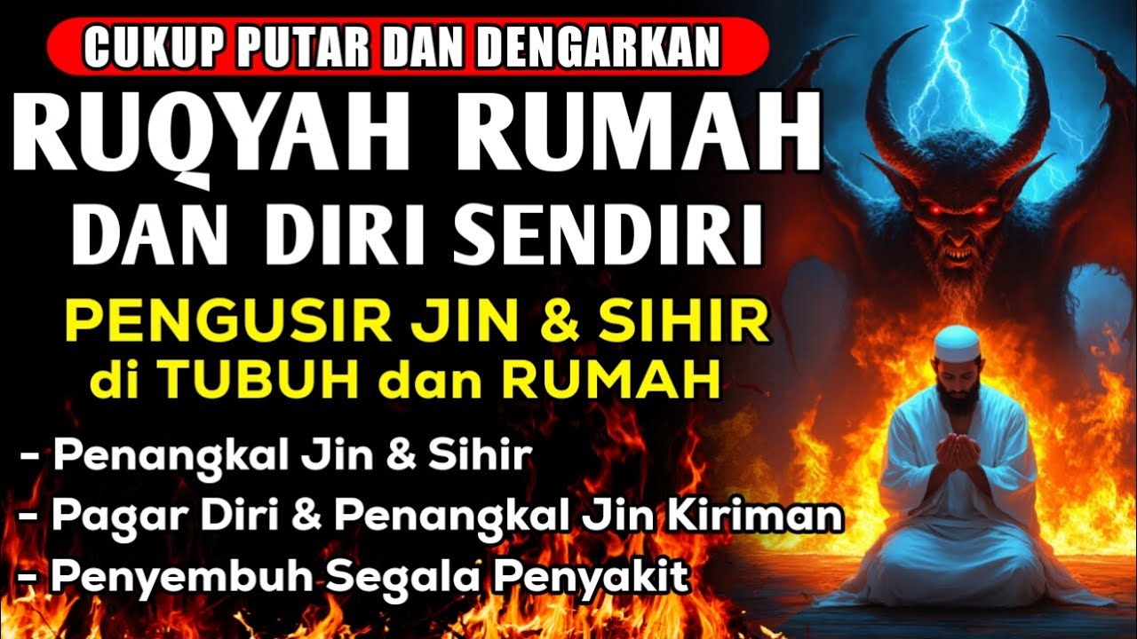 SUBHANALLAH! RUQYAH RUMAH UNTUK PENANGKAL JIN DAN SETAN KUAT