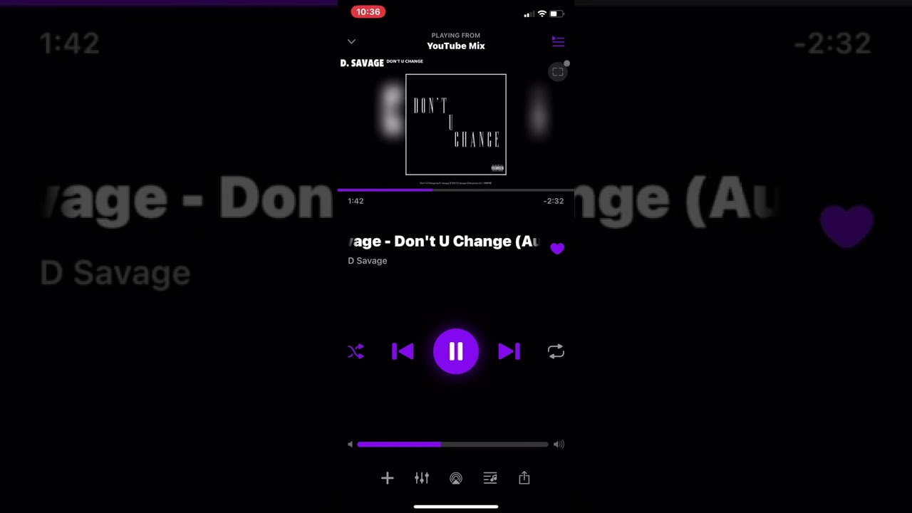 don’t you change d savage sped up