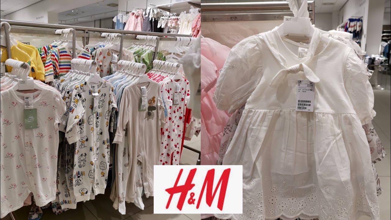 H&M New Arrival Baby Summer Clothes collection /baby boy & baby girl / 2023