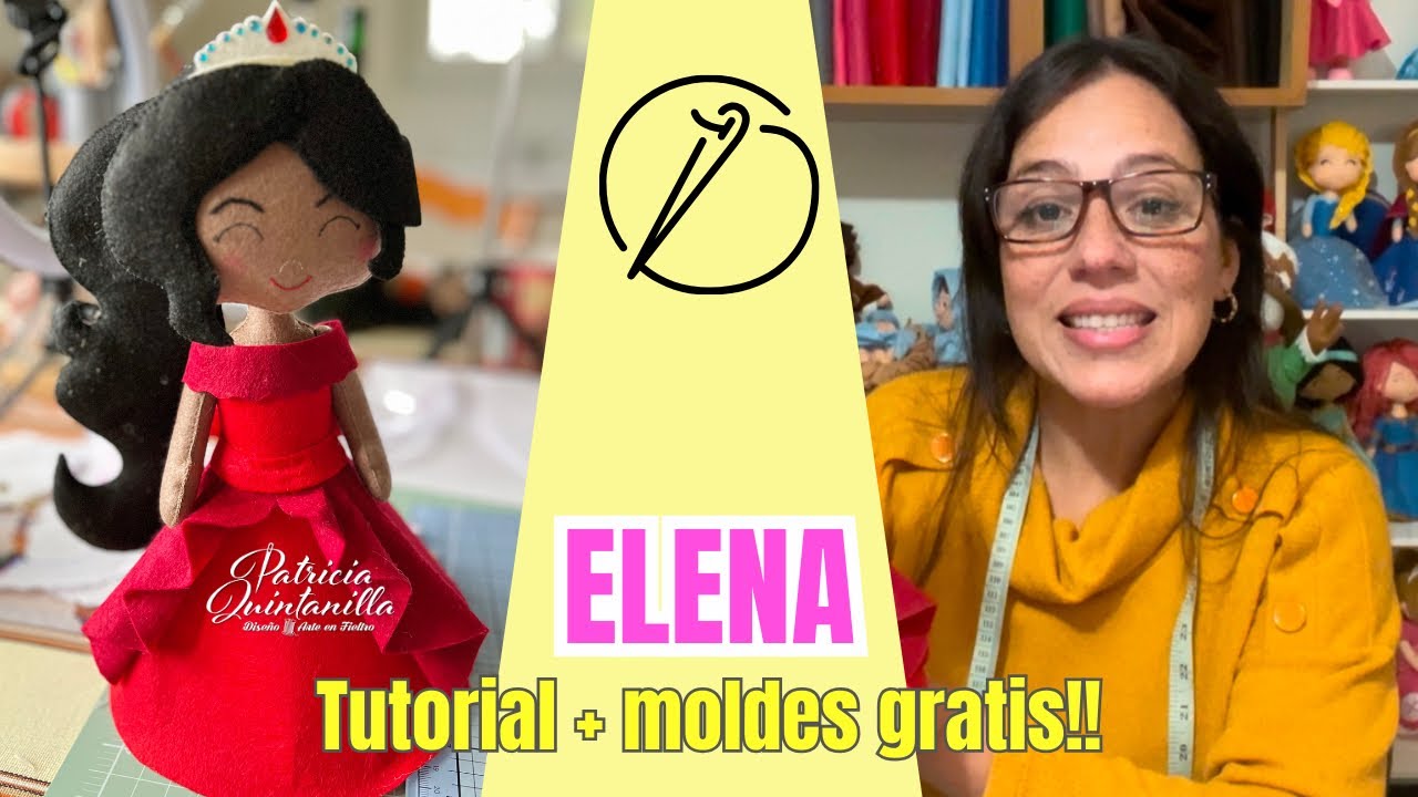 Elena gratis!! 😱 te enseño cómo elaborarla 🪡 handmade
