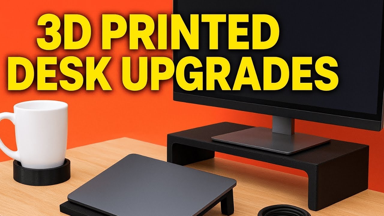 3D Printed Upgrades for Your Desk Setup