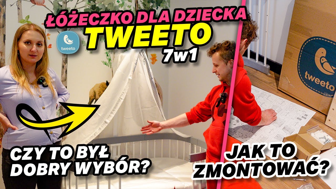 ŁÓŻECZKO TWEETO - OSTATNI ELEMENT WYPRAWKI DLA SYNKA