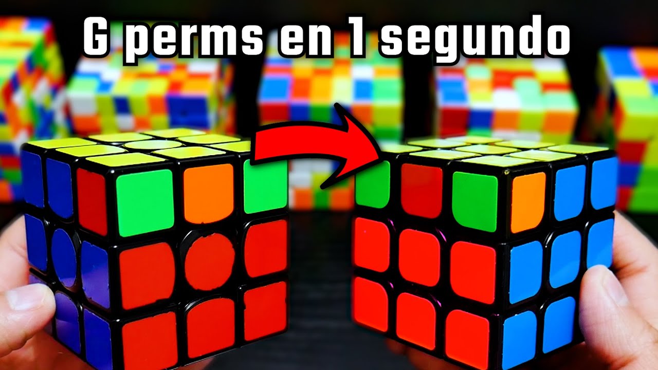 Cómo Hago las G-Perm en 1 Segundo