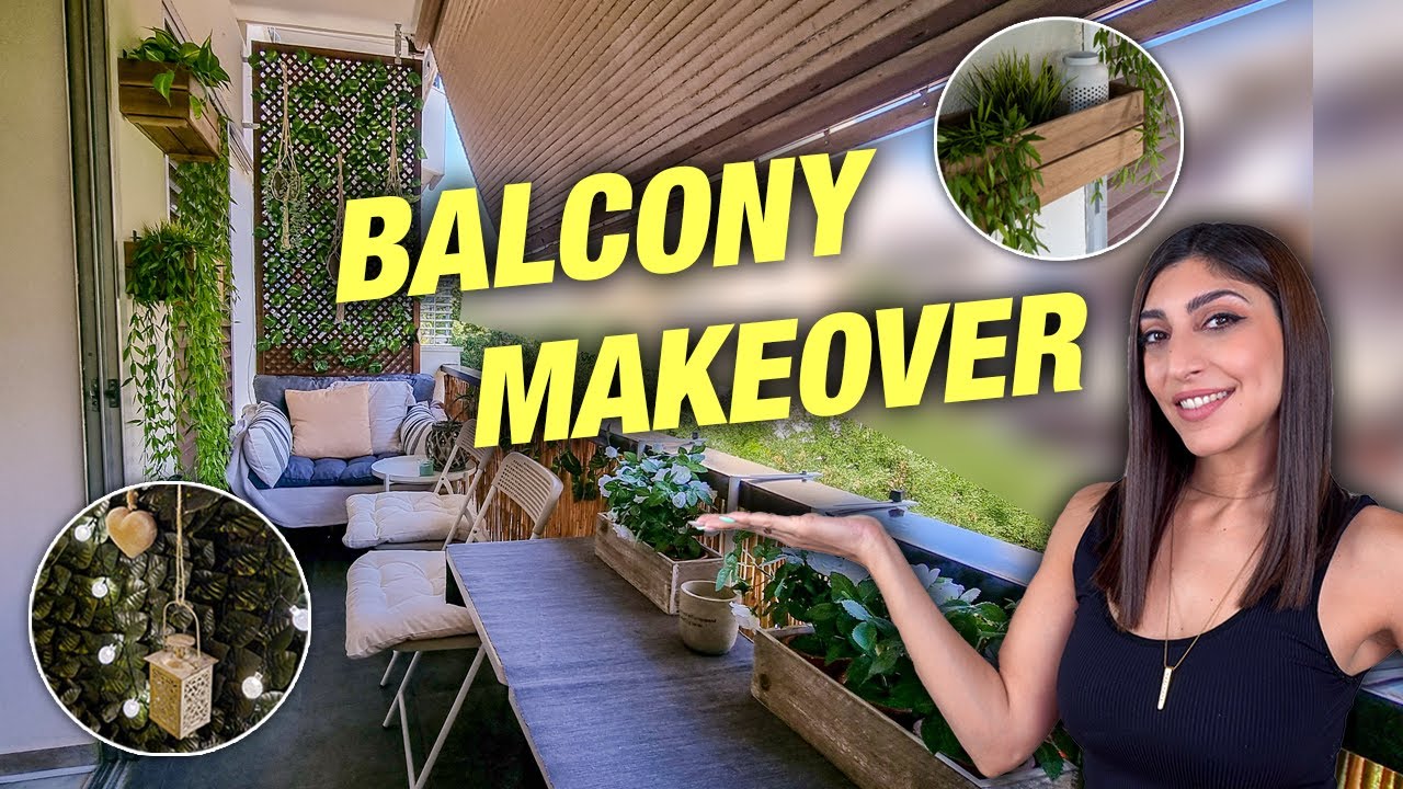 EXTREME BALCONY MAKEOVER | ΔΙΑΚΟΣΜΗΣΗ ΜΠΑΛΚΟΝΙΟΥ | JUMBO & IKEA | Martha Assy