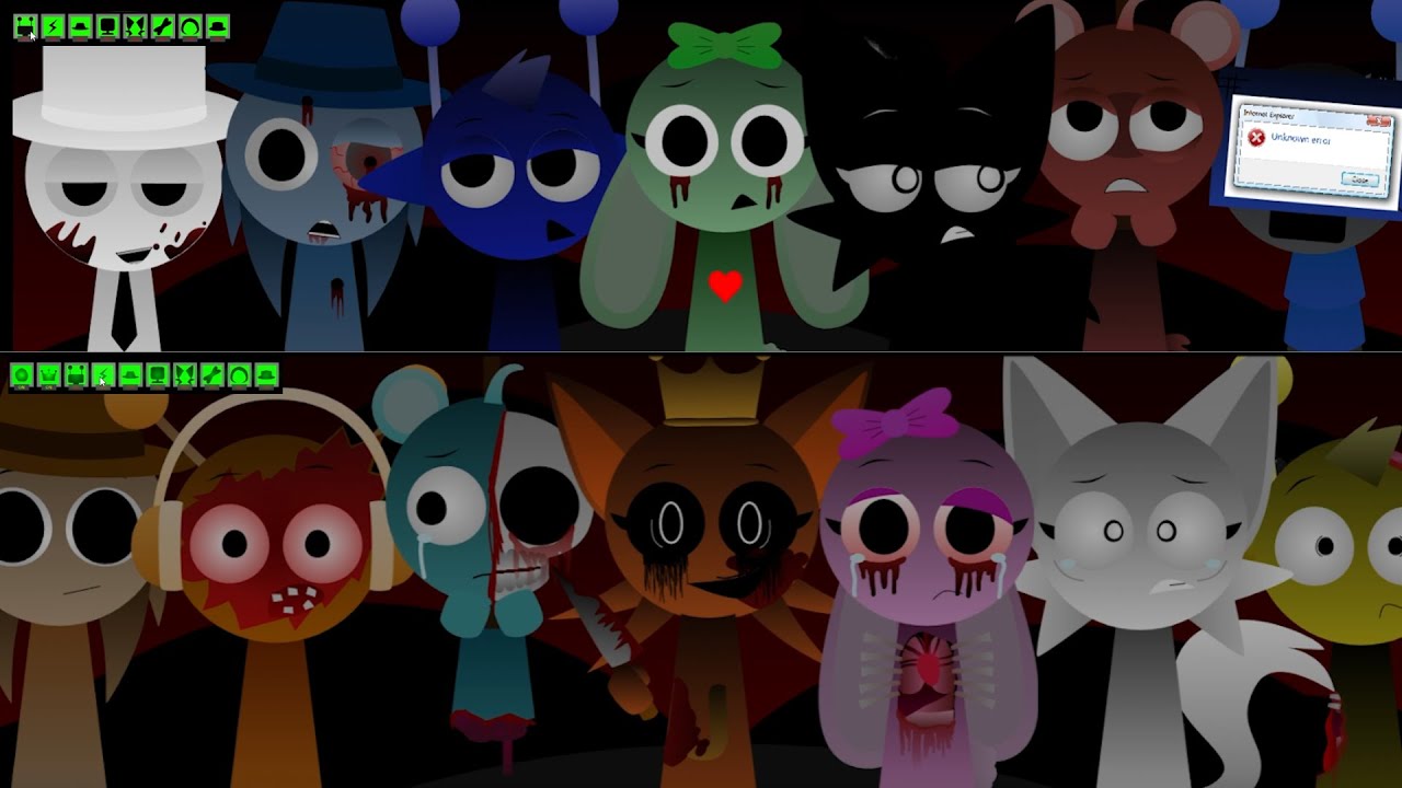 Incredibox : Sprunki ColorShifted But 2P New Updated 