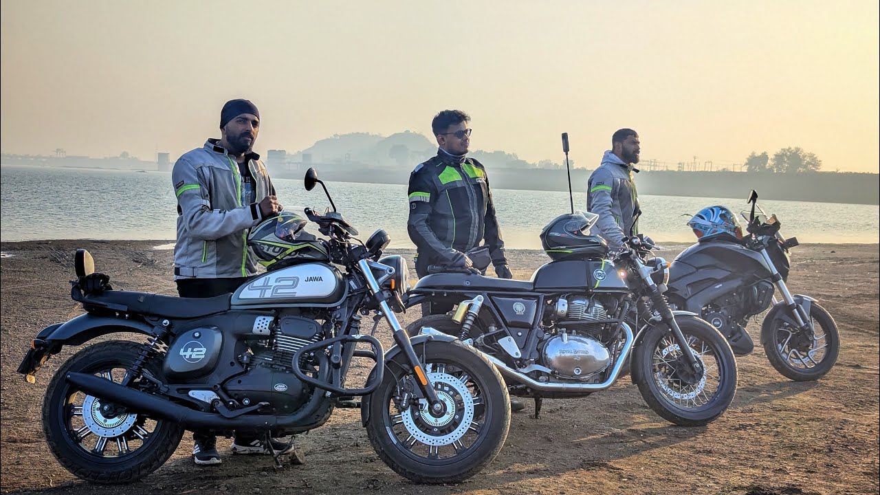 Veer damn Pune | Sunday Ride raw video | Jawa42 FJ 350 | 