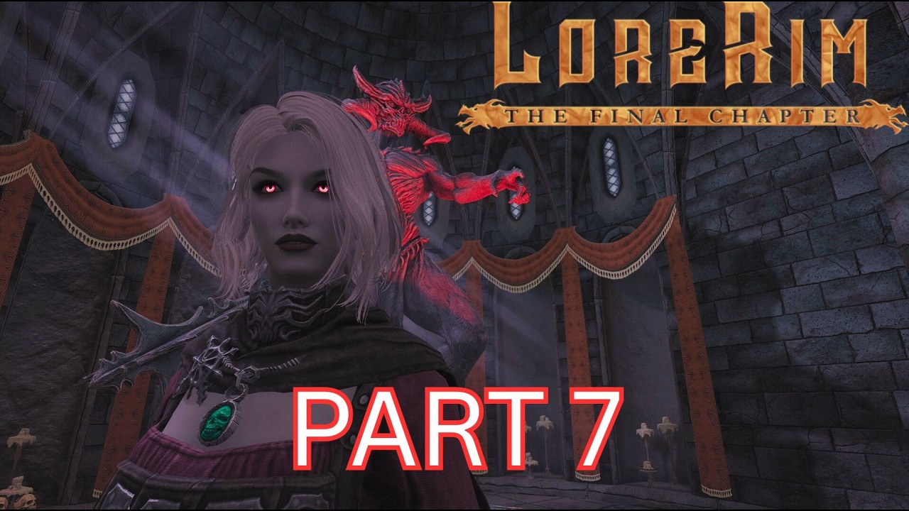 Skyrim | Lorerim | Vampire Playthrough Part 7 | No Commentary |
