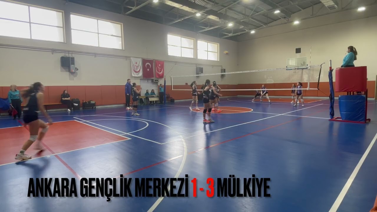 Ankara Gençlik Merkezleri 1 - 3 Mülkiye 25-2026 Sezonu MDK1L Grup Maçı