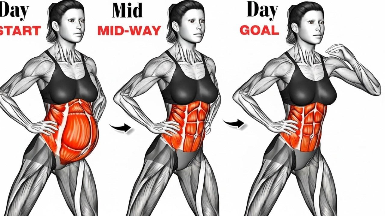 🔥 Lose Belly Fat in 7 Days ➜ 30-Min Standing Weight Loss Workout | Best No-Jump Exercises