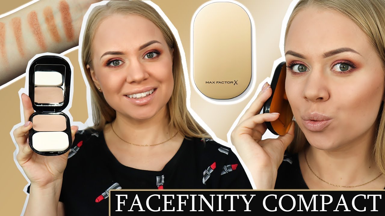 Facefinity Compact - MAX FACTOR (test nowej wersji pudru)