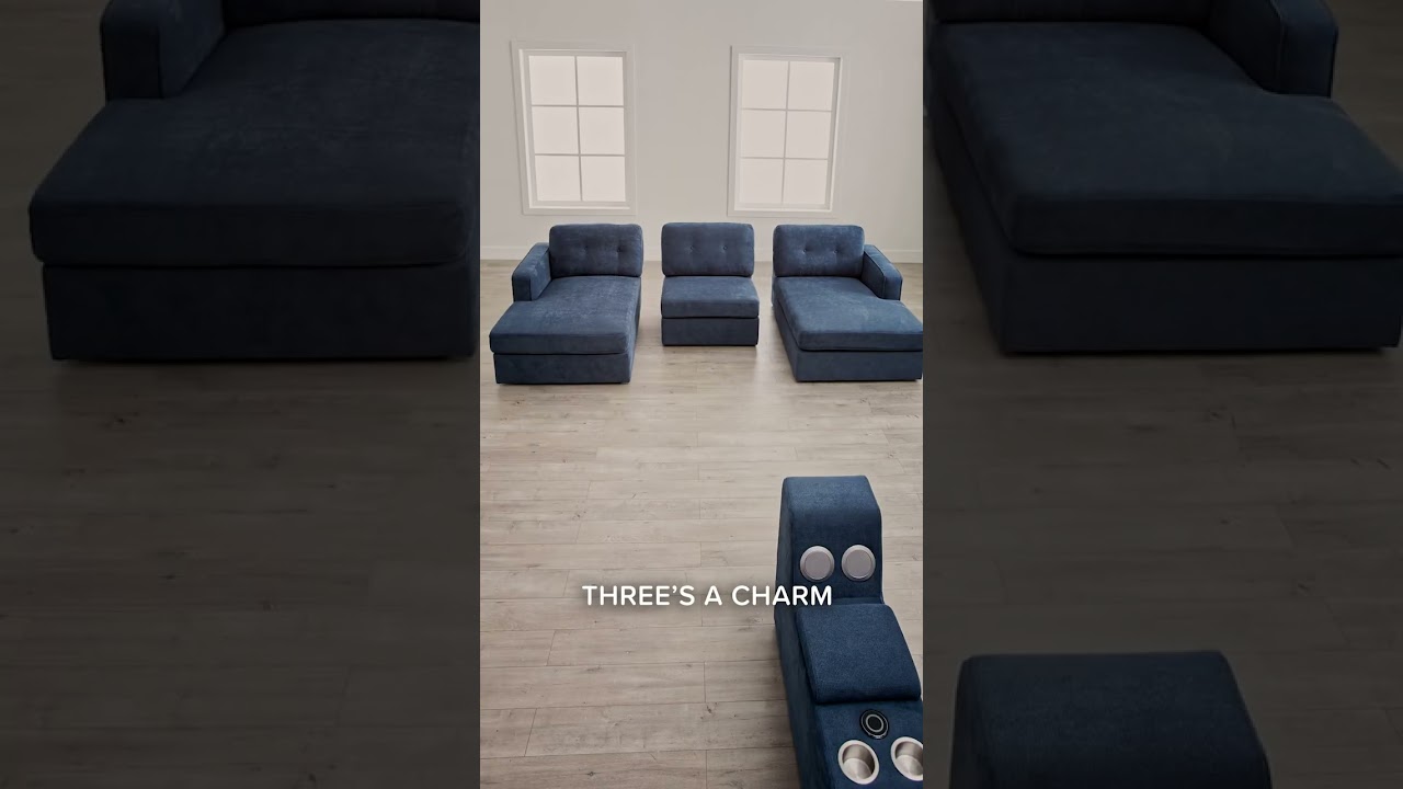 Connex Modular Sectional - Design it. Redesign it. Move it. Nap on it.
