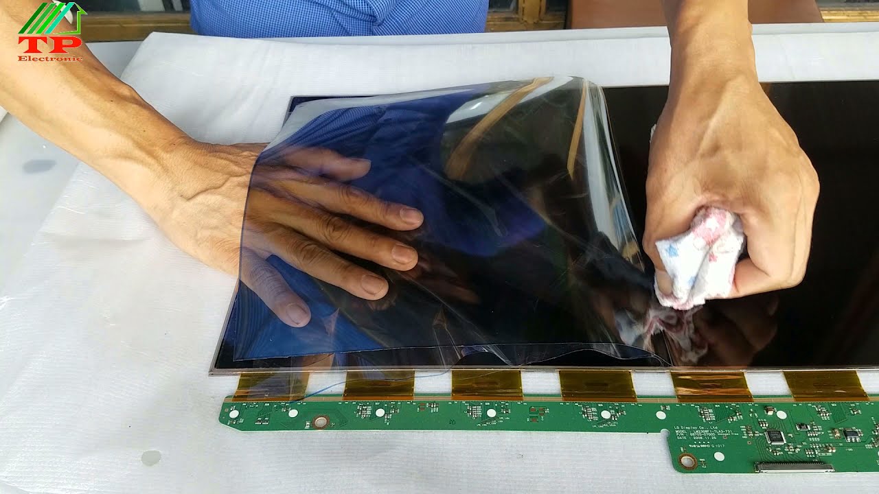 How to change screen polarity is easy and simple /วิธีเปลี่ยนขั้วของหน้าจอนั้นง่ายและสะดวก/repair tv