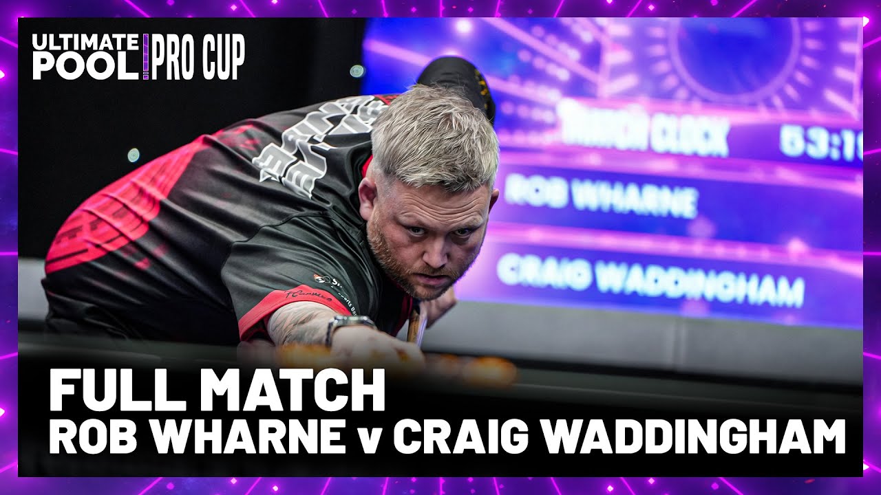 AN UNBELIEVABLE MATCH | Rob Wharne vs Craig Waddingham | Pro Cup 2024