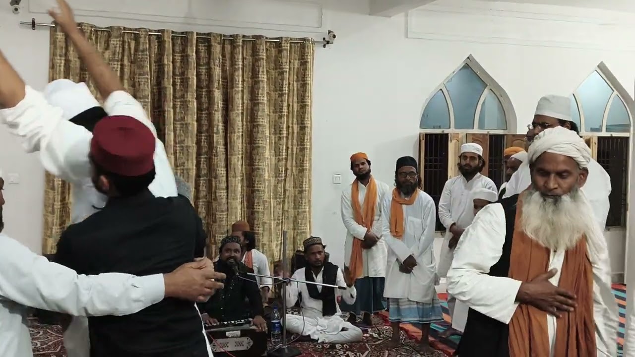 Mahana mahfil ki video | dhawa Sharif| Ghazipur | hazrat Mujibur Rahman Sahab 