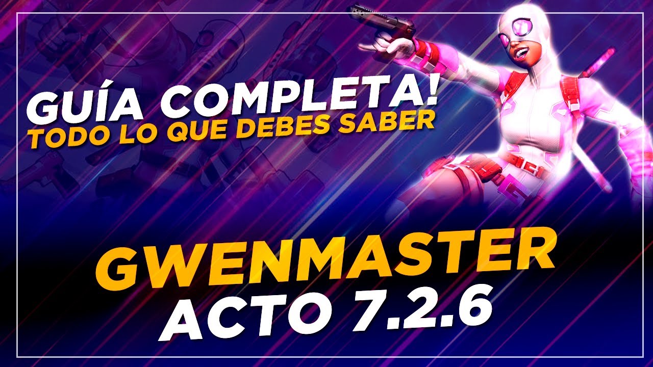 👉COMO DERROTAR FACILMENTE al GWENMASTER - Acto 7.2.6 | marvel batalla mcoc