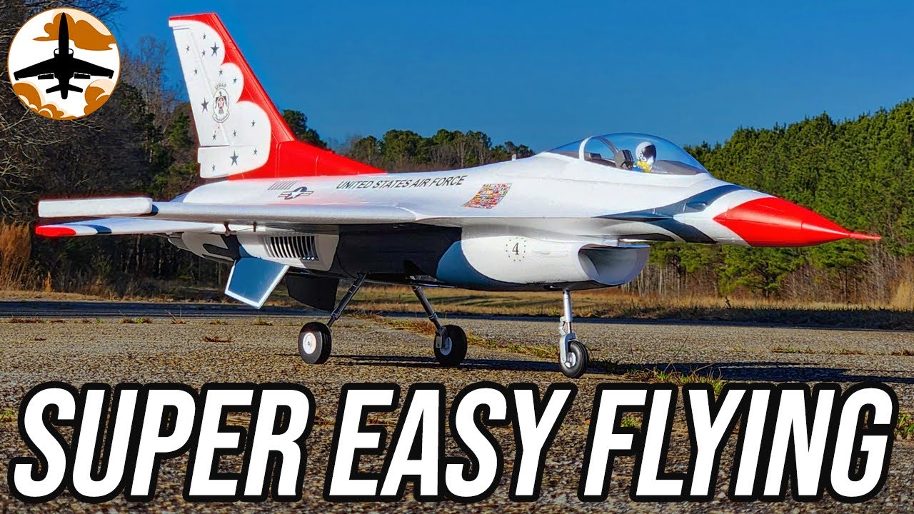 How to Fly Your First Beginner Viper - E-flite F-16 70mm