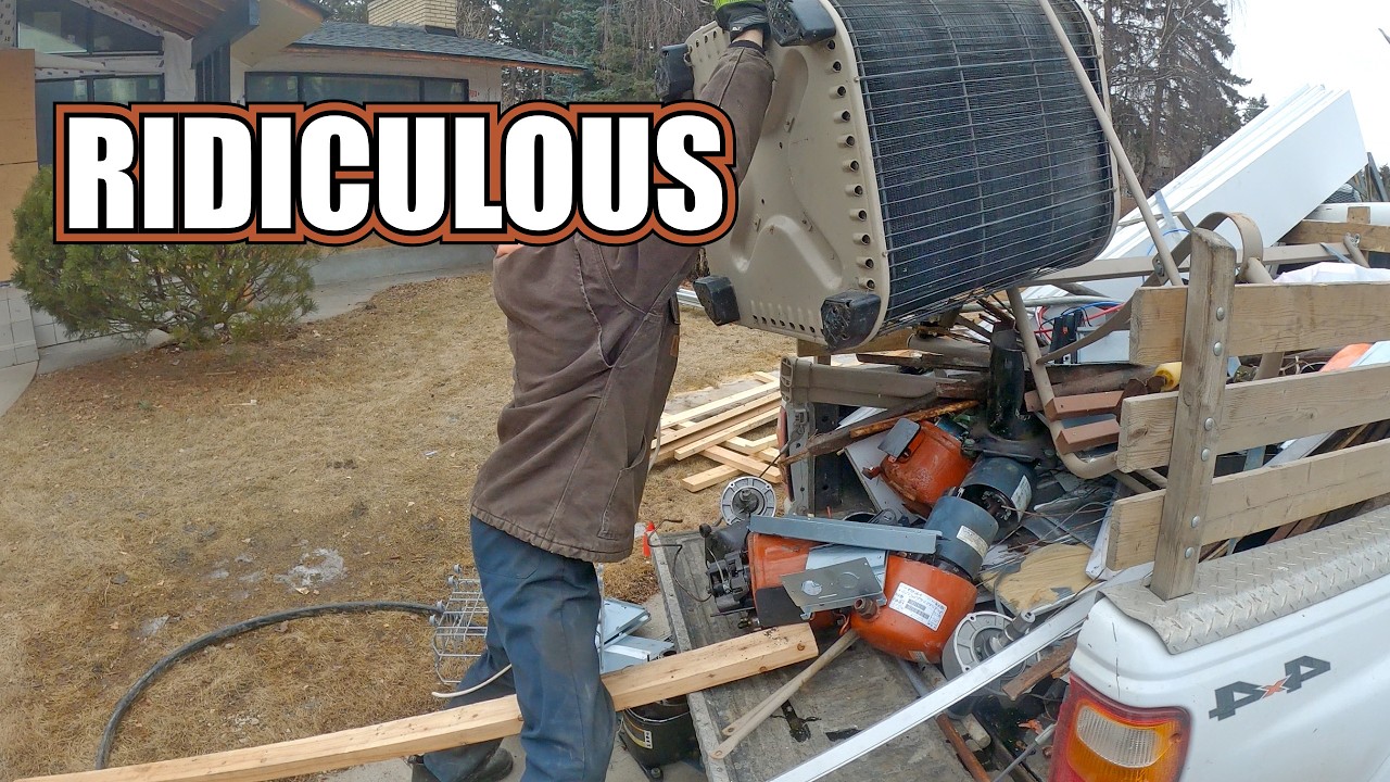 Dumpster Diving Street Scrapping - Holy Cow!