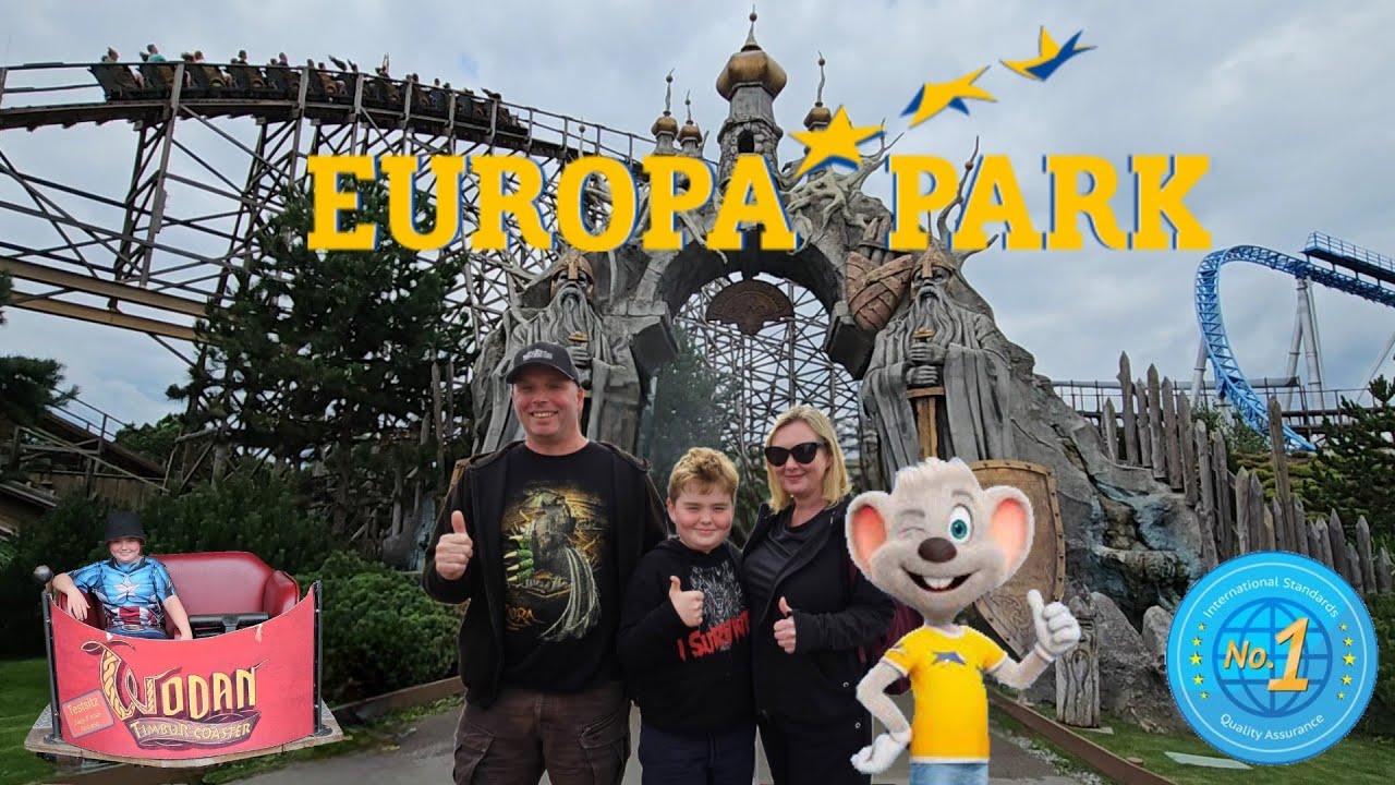 Europa Park... The Best Theme Park in Europe?? With On Ride POVs.
