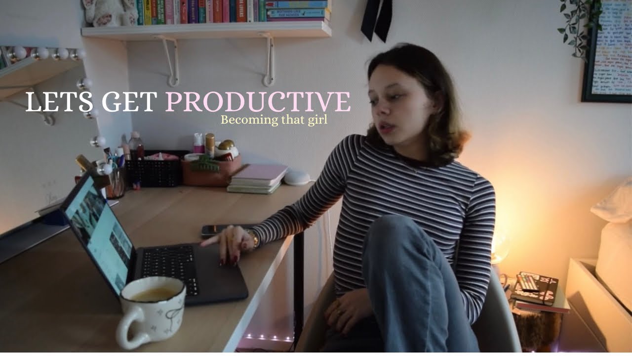 LETS GET PRODUCTIVE!! 🧘‍♀️✨ becoming the best version of myself.