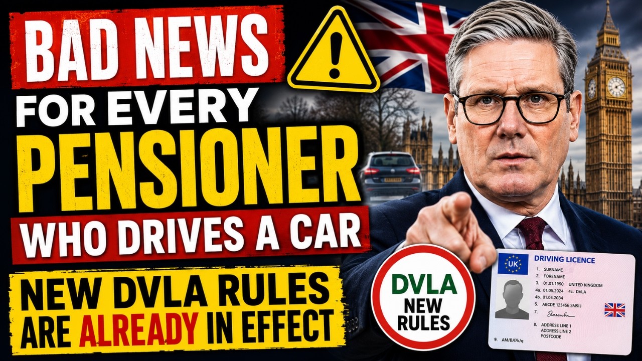 ⚠️ Every UK Pensioner Who Drives Needs to Know About These New DVLA Changes