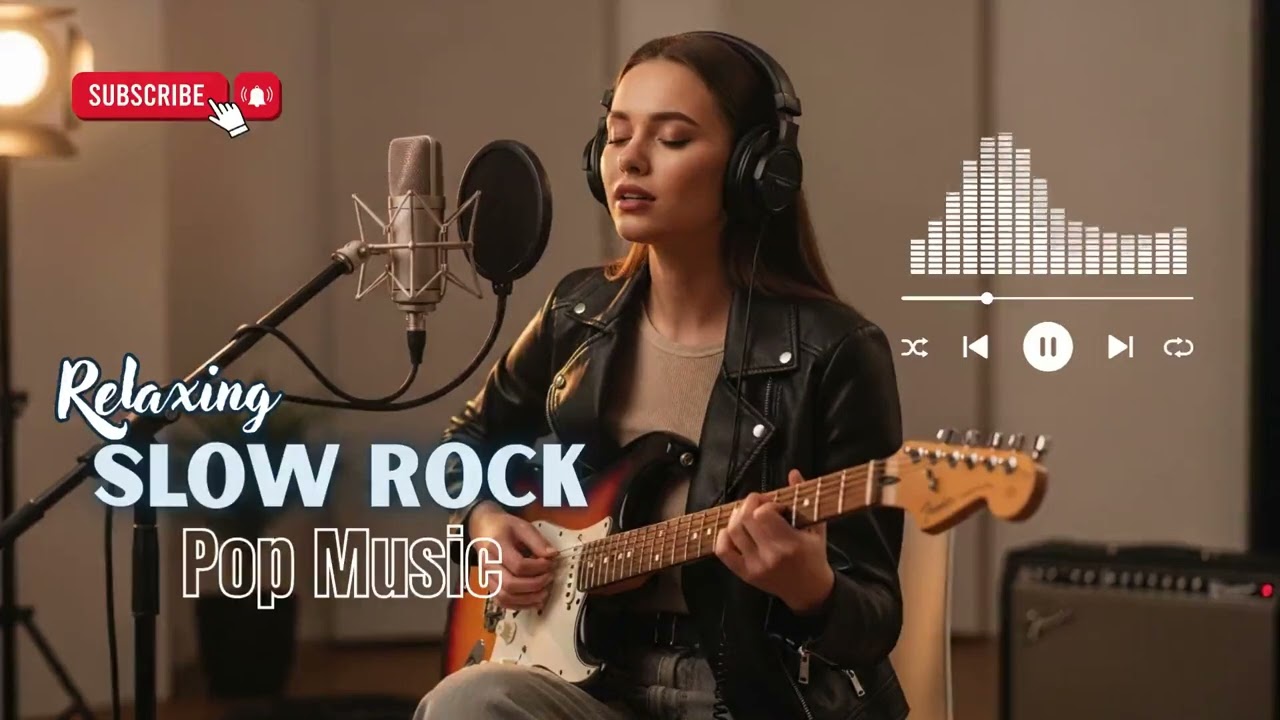 Nice Slow Rock Music Relaxing 🎸 Soft Rock Songs for Stress Relief & Calm Vibes