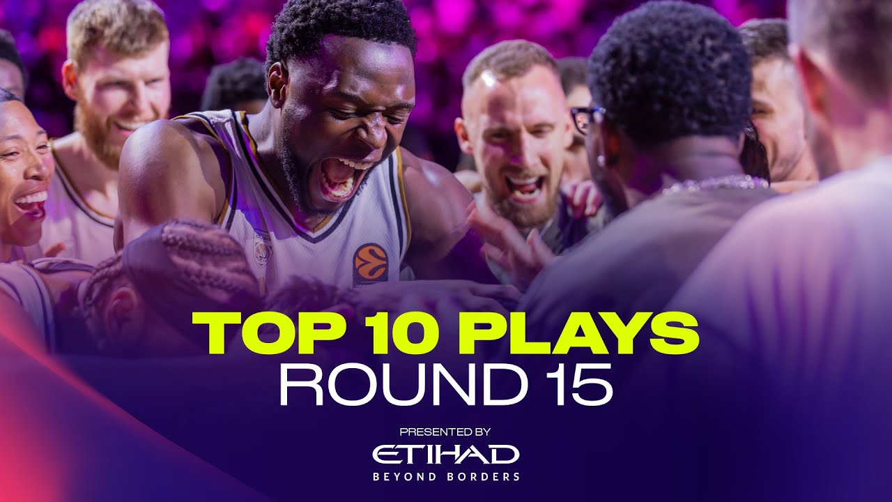 Top 10 Plays | EYES ON THE PRIZE | RS Round 15 | EuroLeague Basketball