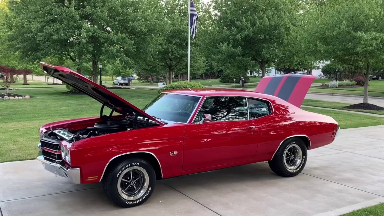 1970 Chevelle SS - For sale at www.bluelineclassics.com
