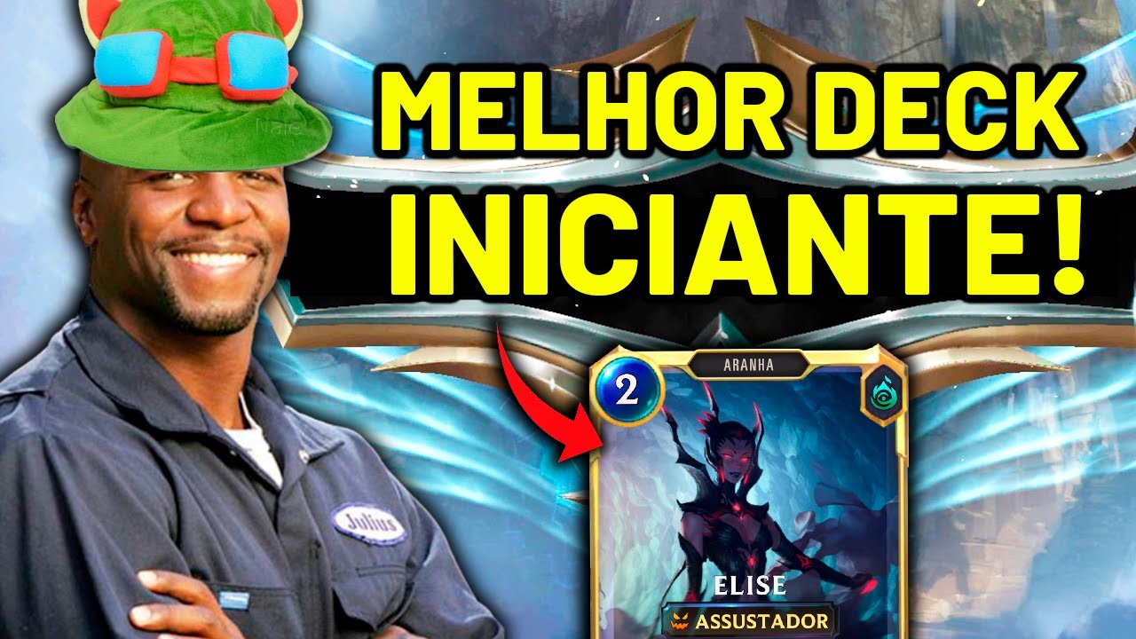 MELHOR DECK INICIANTE EM 2022 | ELISE AGGRO ASSUSTADOR | LEGENDS OF RUNETERRA DECK