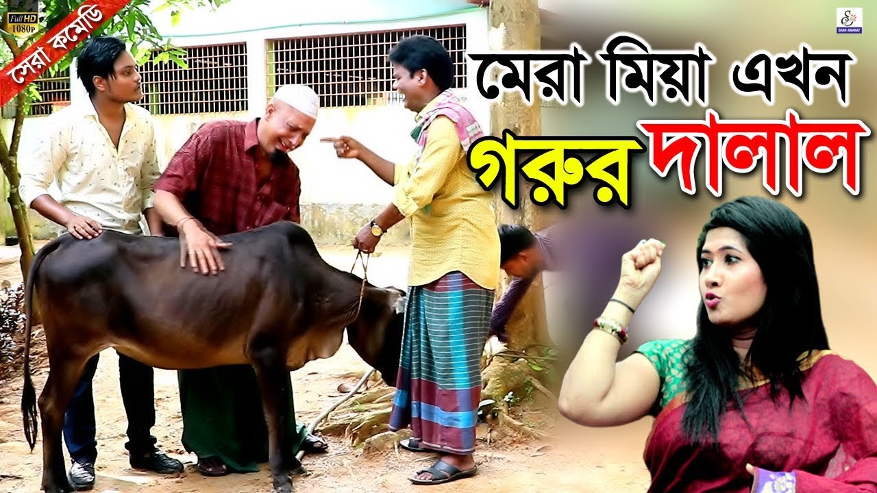 মেরা মিয়া এখন গরুর দালাল | Mera Miya Ekhon Gorur Dalal | Dilip Hord | Dayon | Happy | Shah Amanat
