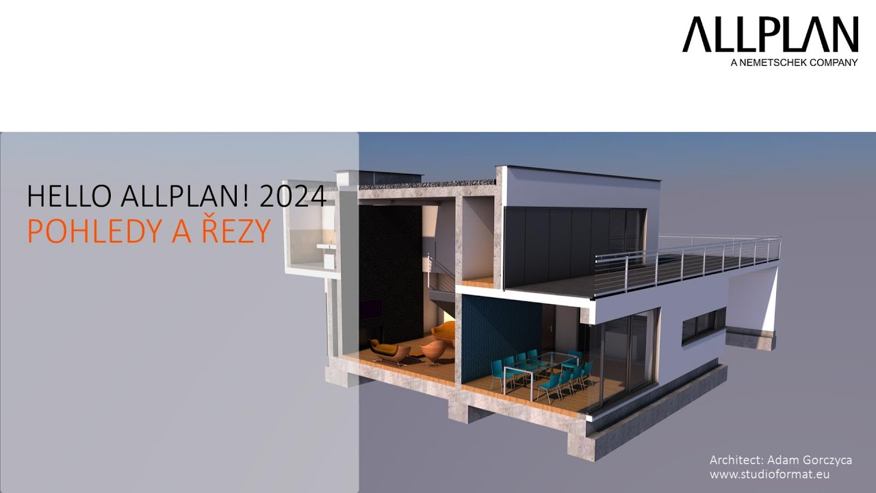 Hello Allplan! 2024 - POHLEDY A ŘEZY