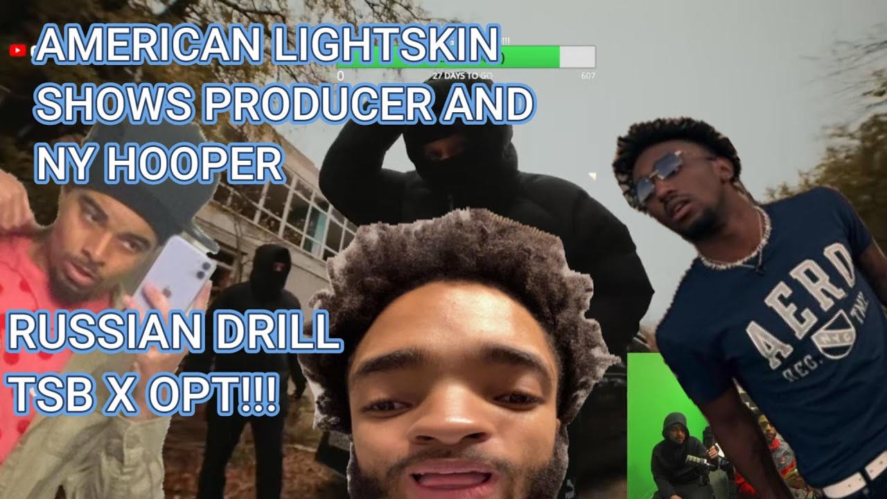 All AMERICAN Lightskin reacts to TSB x OPT - DRILL RU 7 With @nestakai and JO!!