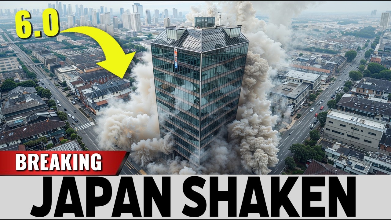 BREAKING: Japan MASSIVE M6.0 Earthquake SHOCKS Scientists — Strange Signal