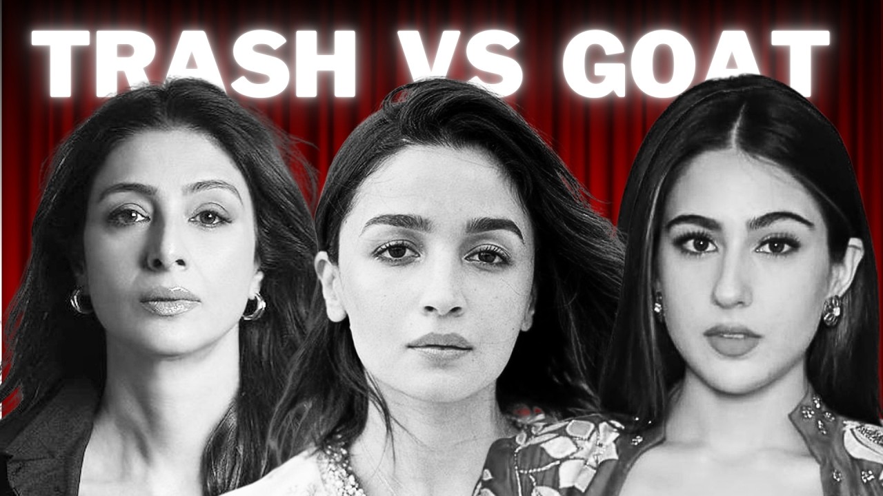 Ranking EVERY Bollywood Actress