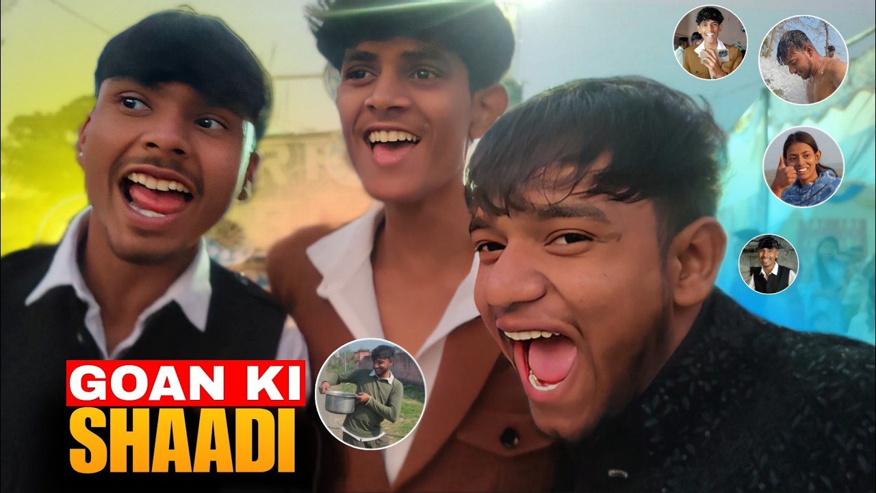 GOAN ki Shaadi || Vlog kam masti ki video jada hai 😂 || anuj k vlogs