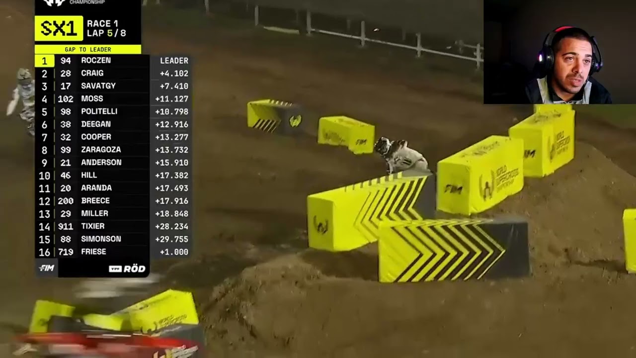 Reacting to WSX Round 1 Argentina - SX1 Race 1