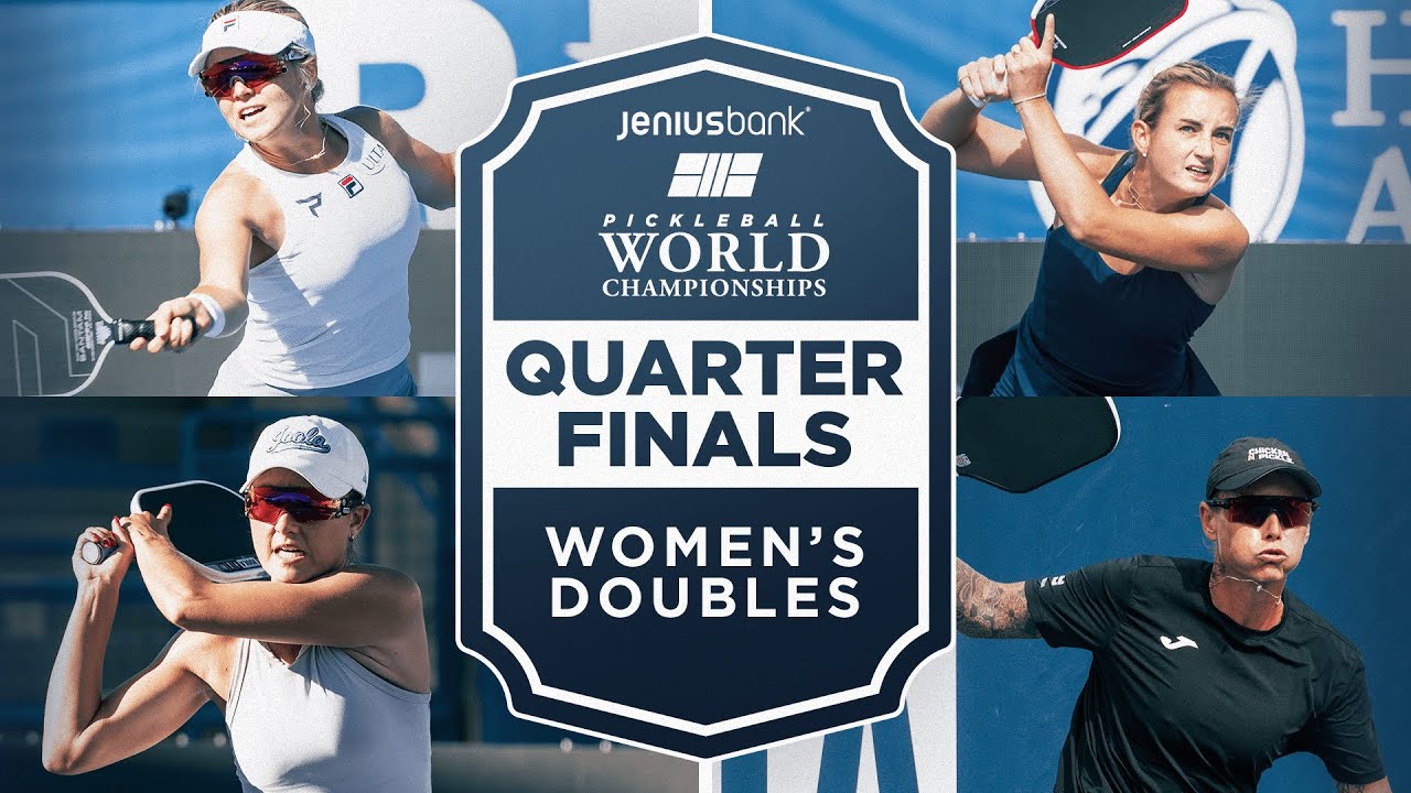 Waters/Bright v Fahey/Pisnik at the Jenius Bank Pickleball World Championships