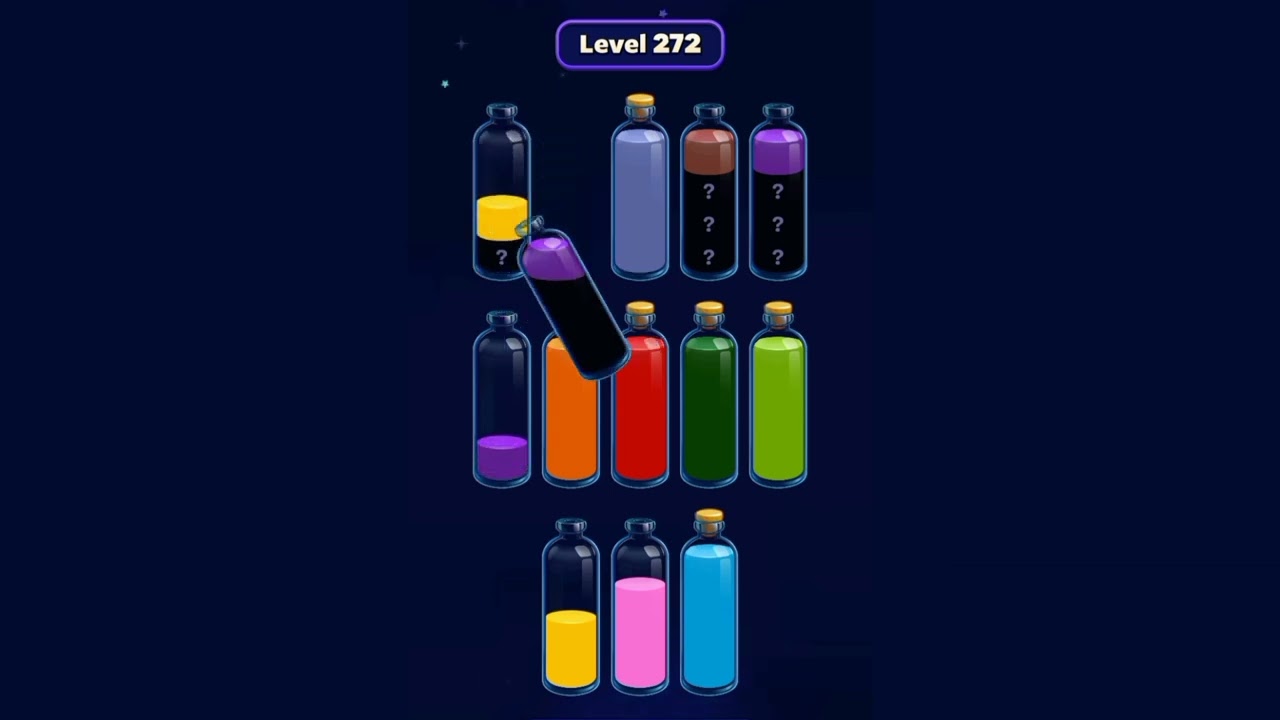 Magic Sort Level 271 to 275 | Satisfying Puzzle Sorting Gameplay | Magic Sort 3D Android Game