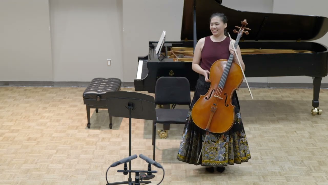 Ashley's Non degree Recital - Bach Cello Suite No. 1
