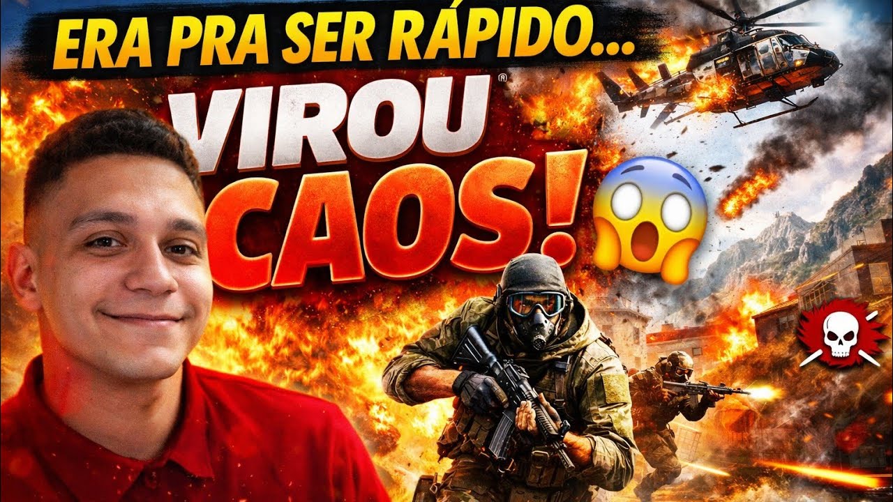 ERA PRA SER RÁPIDO… VIROU CAOS 😳