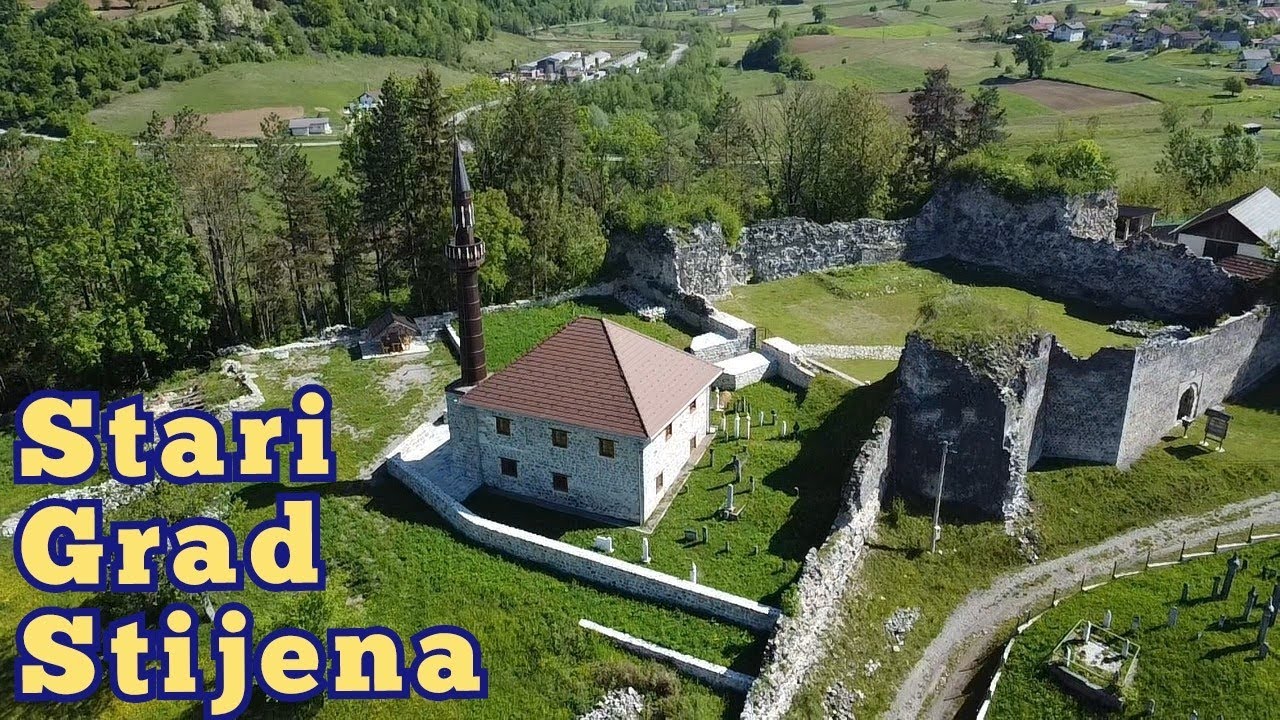 STARI GRAD STIJENA IZ ZRAKA - STIJENA 4K DRONE FOOTAGE ##djimini2