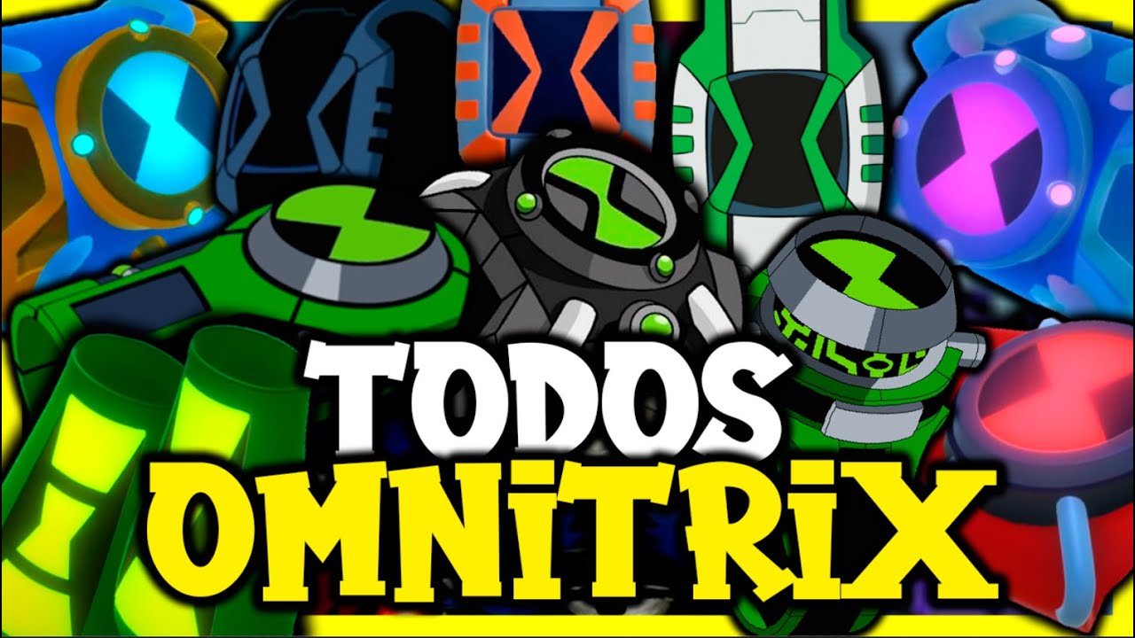 TODOS OS OMNITRIX QUE APARECERAM EM BEN 10!!!!!