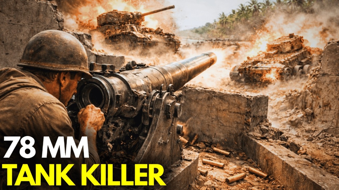 They Called His Gun A Toy — Until It Flipped 20 Tanks
