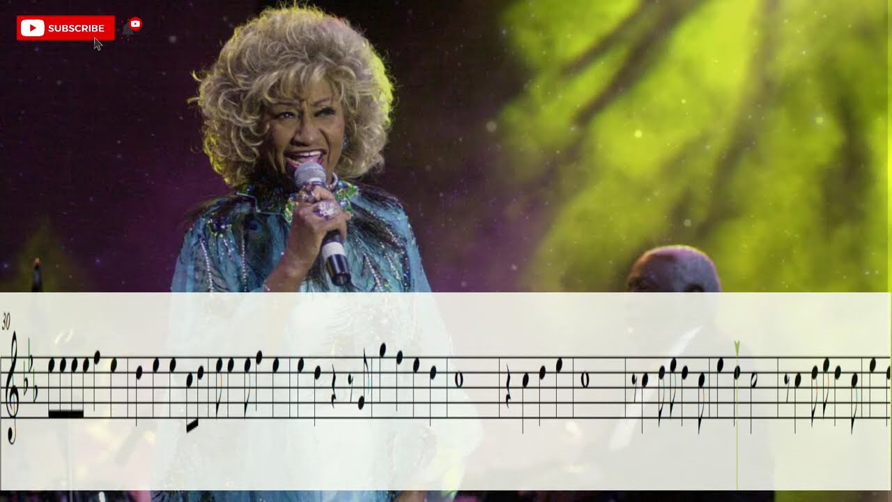 La Vida es un Carnaval de Celia Cruz para Flauta o Violín (Instrumentos en Do)