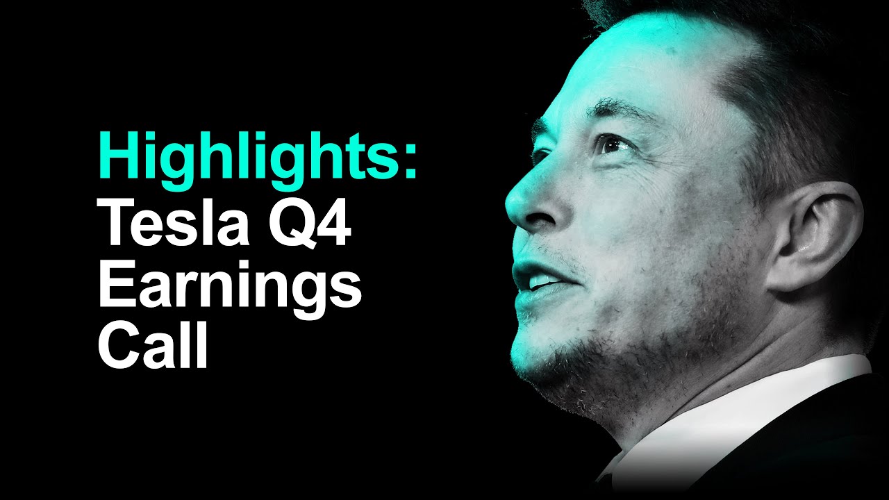 Tesla Q4 2021 Earnings Call (highlights!)