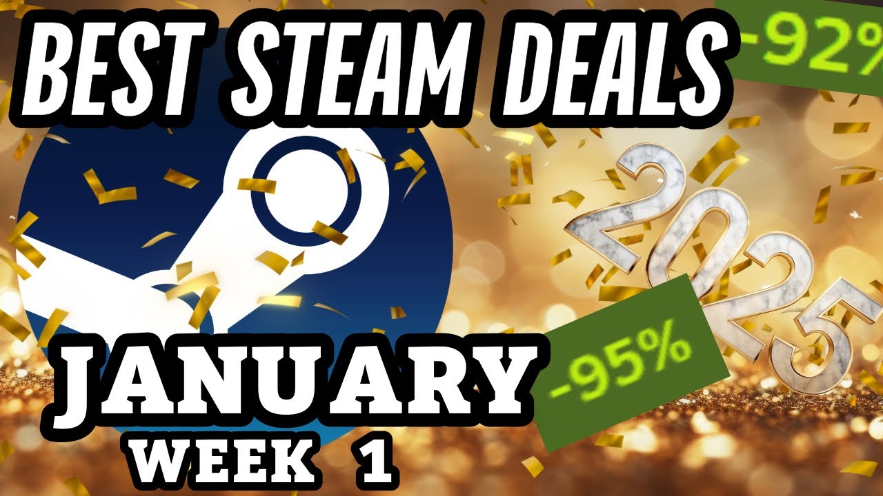 The BEST Steam deals JANUARY 2025 Week 1